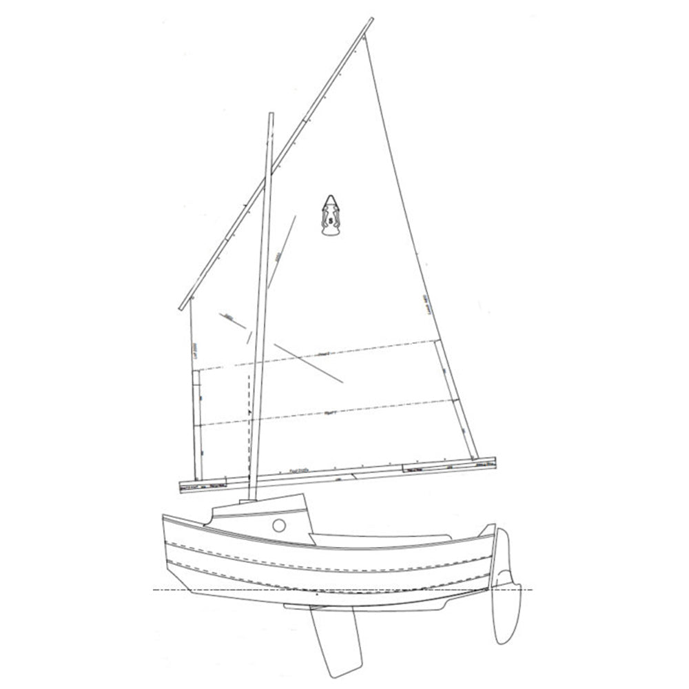 SCAMP Boat 11ft Custom Built Wooden Boat