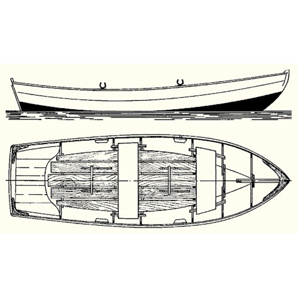 Atkin Wideawake Boat 16ft Custom Built Wooden Boat