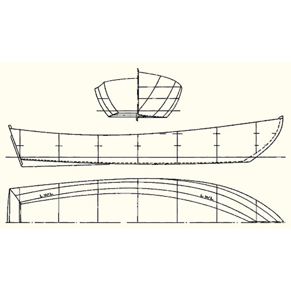 Atkin Wideawake Boat 16ft Custom Built Wooden Boat