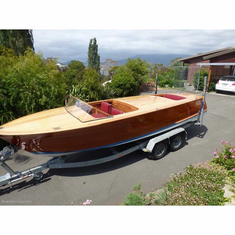 Glen L Tahoe 19ft Custom Built Wooden Boat