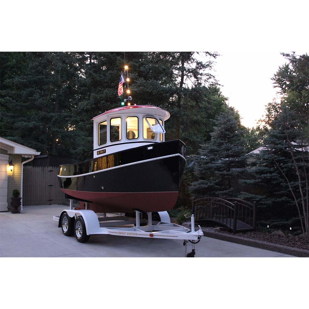 Glen L Sweet Sixteen 19ft Custom Built Wooden Boat