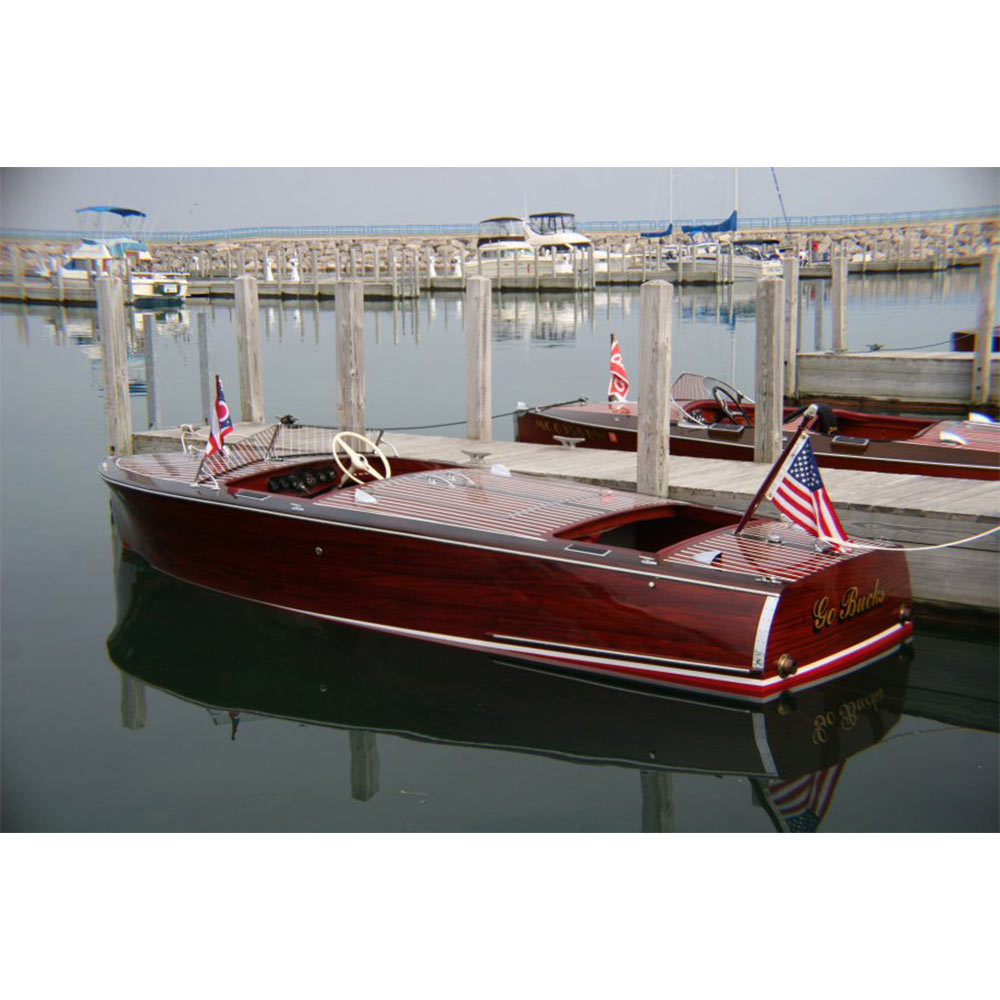 Glen L Biscayne 18ft Custom Built Wooden Boat
