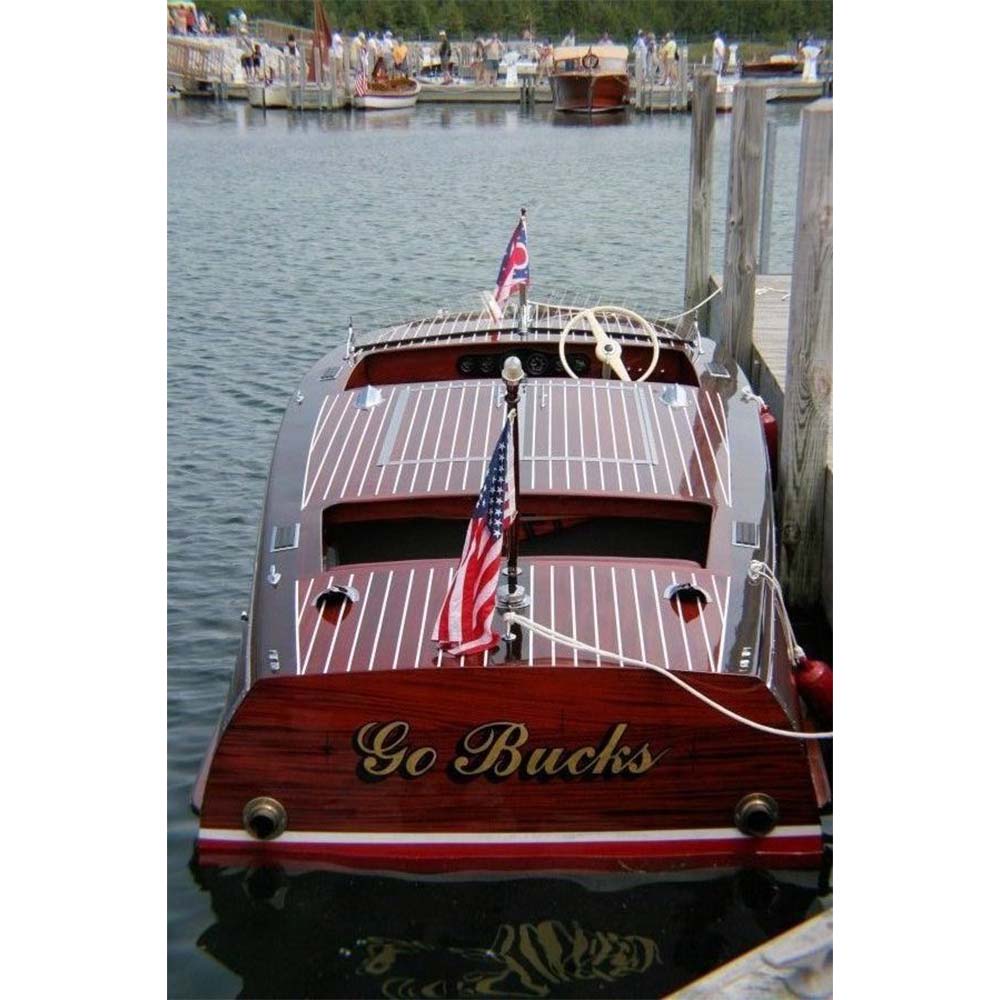 Glen L Biscayne 18ft Custom Built Wooden Boat