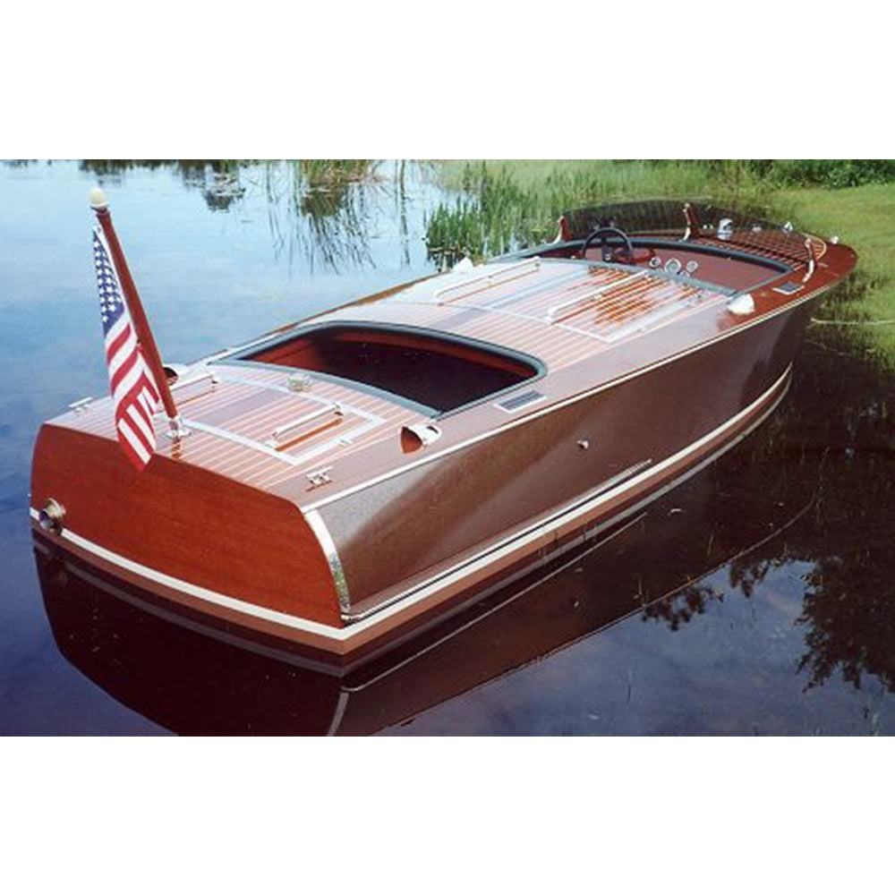Glen L Biscayne 18ft Custom Built Wooden Boat