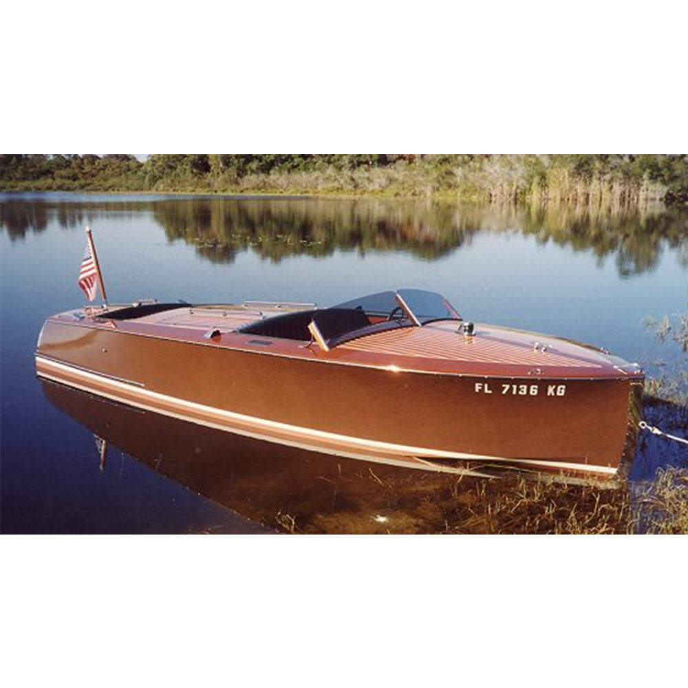 Glen L Biscayne 18ft Custom Built Wooden Boat
