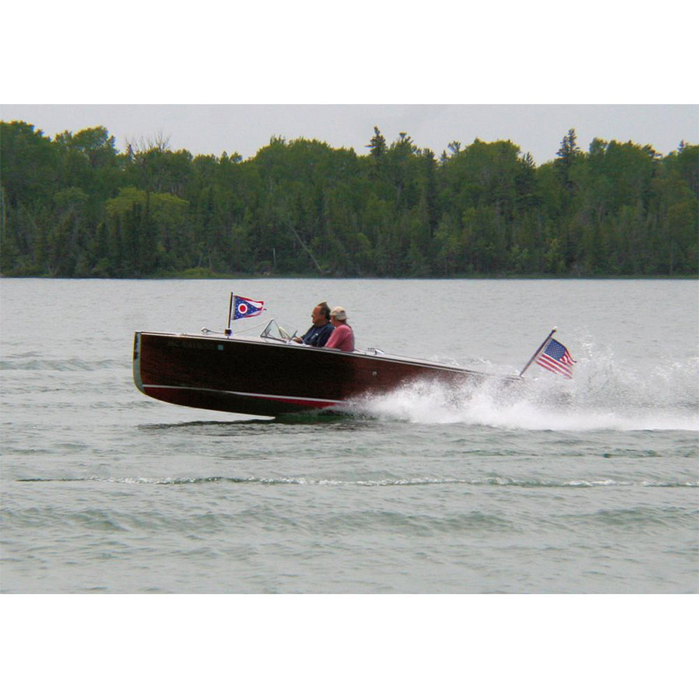 Glen L Biscayne 18ft Custom Built Wooden Boat
