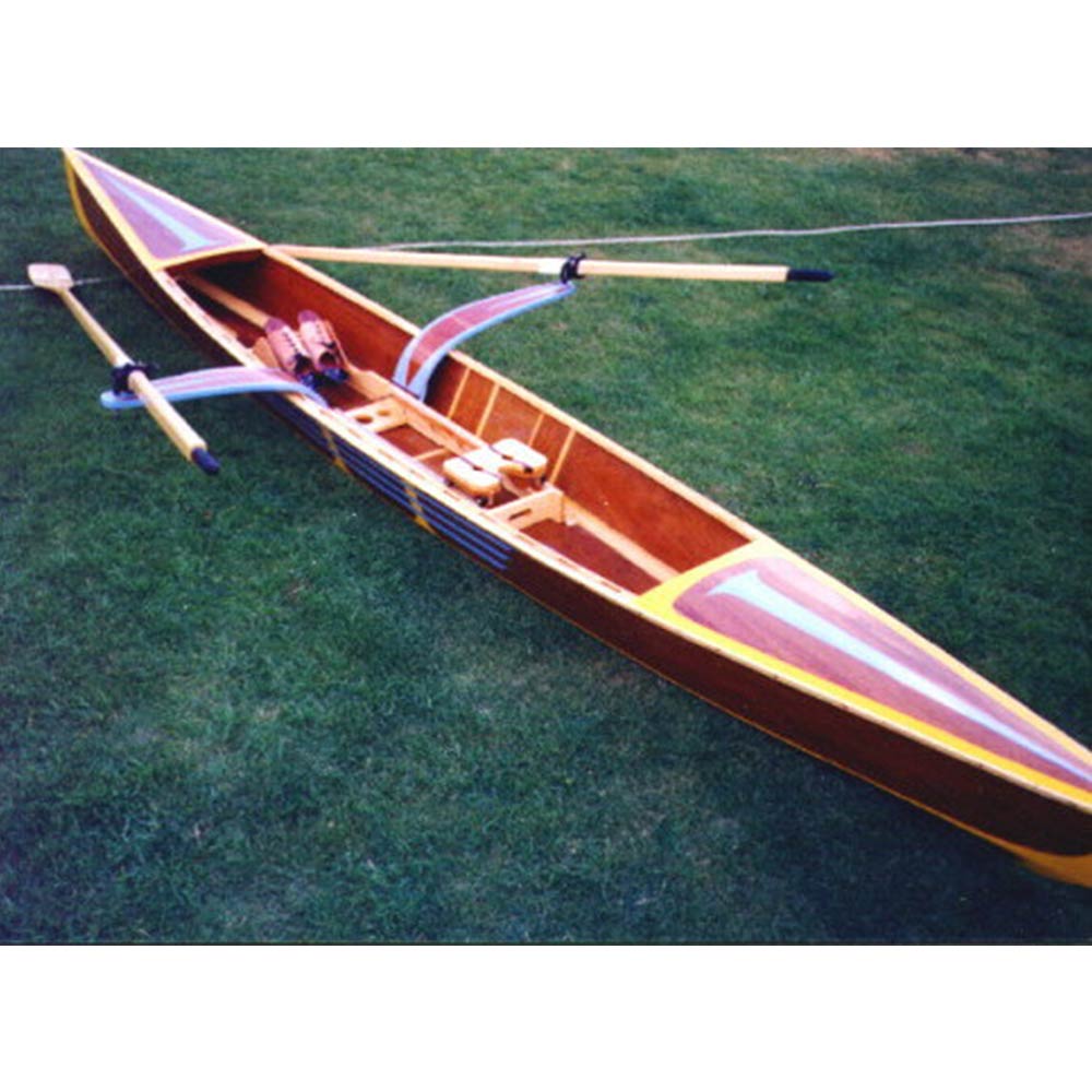 Glen L Sculling Skiff 17ft Custom Built Wooden Boat