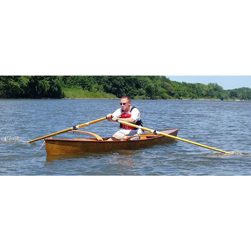 Glen L Sculling Skiff 17ft Custom Built Wooden Boat