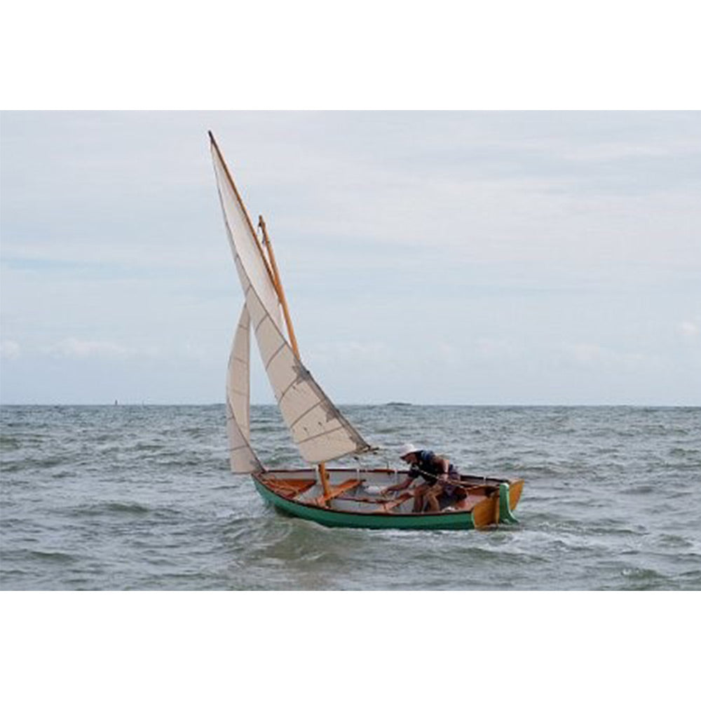 Mesker 14ft Custom Built Wooden Boat