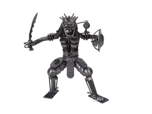 Metal Predator with Shield & Sword