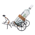 Asian Style Rickshaw Puller Wine Holder