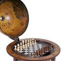 Red Globe 13 inches with chess holder with 4 legs stand