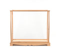Display Case for Midsize Tall Ship Clear Finish