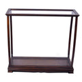 Table Top Display Case Classic Brown