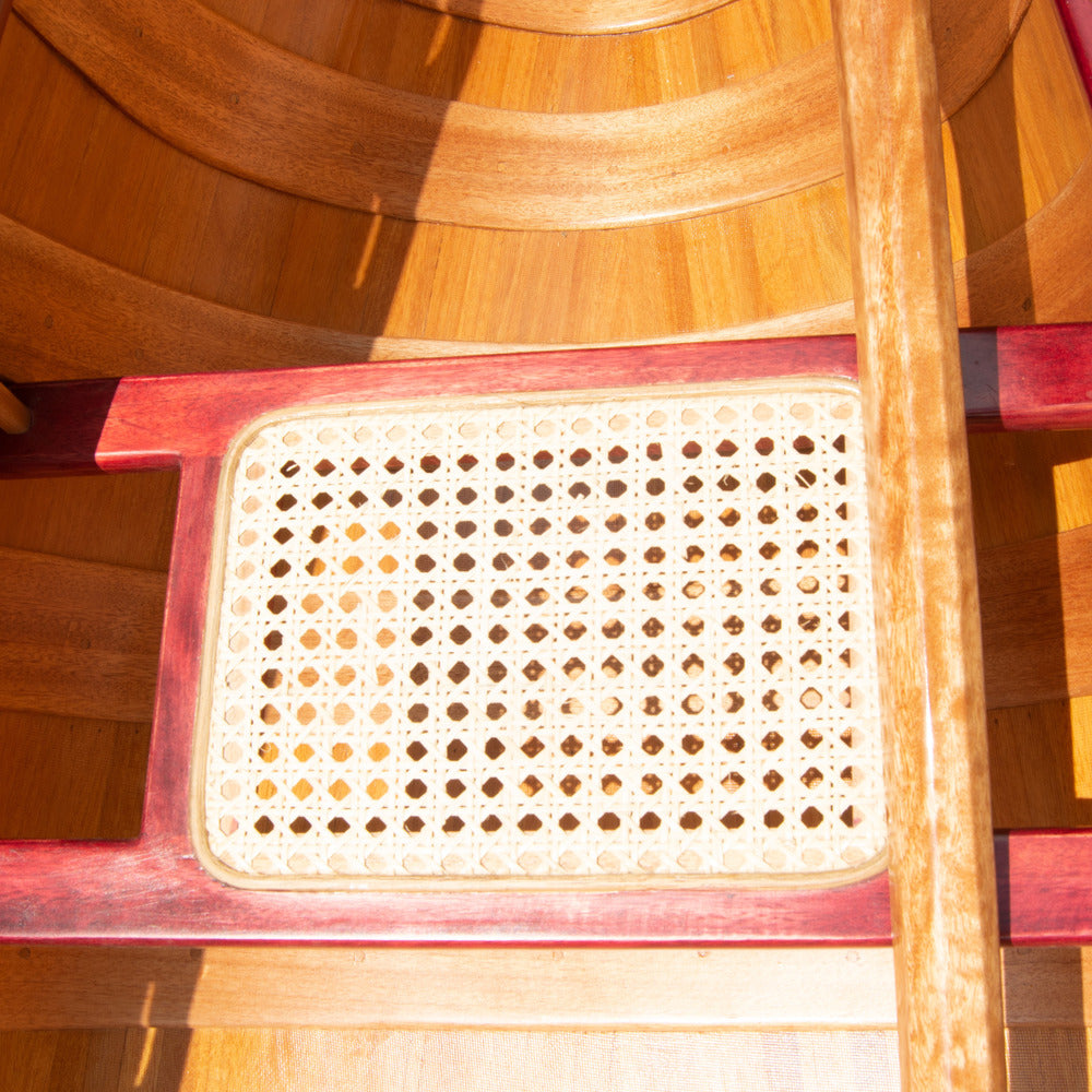 Canoe rattan seat 365