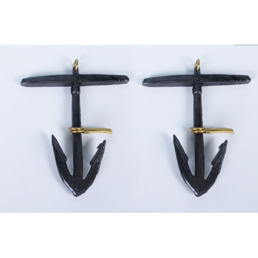 V Shape metal anchor large