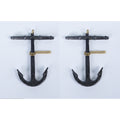 Round metal anchor large