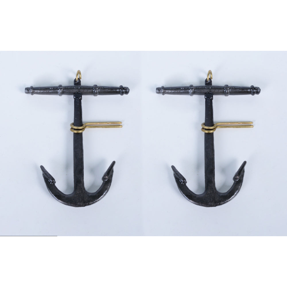 Round metal anchor large