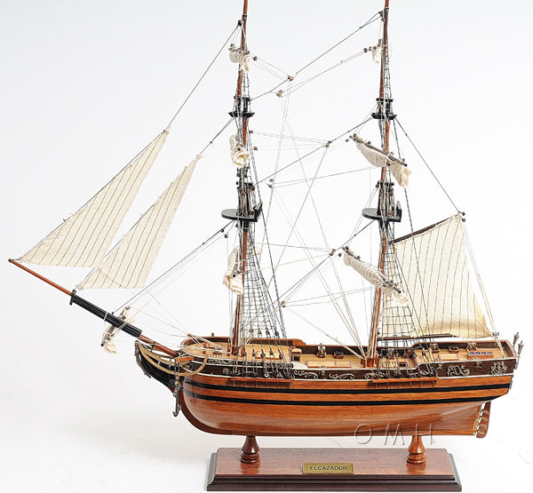 The El Cazador Tall Ship Model Captain Line
