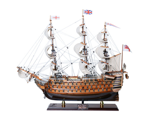 HMS Victory Limited Edition Downwind Full Sails Only 100 Units Produced Admiral Line