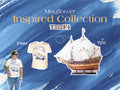Majestic Mayflower Combo: A Model Ship and Iconic T-Shirt