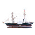 Nemesis — 1839 East India Company Iron Warship Model (55.1 in / 140 cm, Plank-on-Frame Wood)