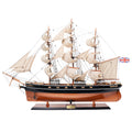 Cutty Sark 1869 British tea clipper model, 31.5 inches, cedar, mahogany and teak