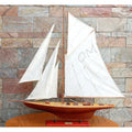 Defender Sailboat Schooner Yacht Model
