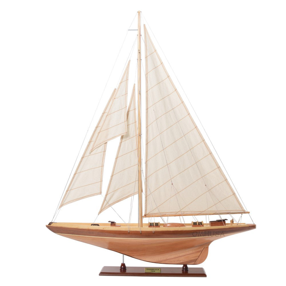 Shamrock Medium Sailboat Model