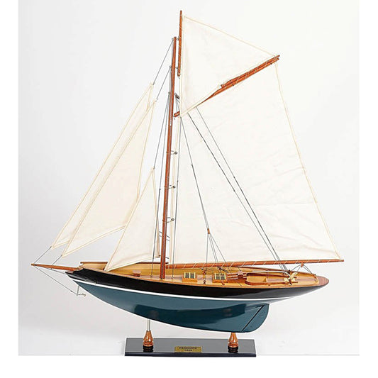 Pen Duick Painted Large Sailboat Schooner Yacht Model